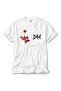 تي شيرت أبيض من Depeche Mode Rose