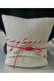 مجموعة سوار مزدوج من Marteniçka Macrame Evil Eye مطرز بالأحجار الطبيعية باللون الفيروزي - أزرق - 2
