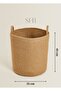 3-Piece Set Jute, Flower Pot, Basket, Organizer, Scandinavian Basket, Bohemian Style Basket, Modern Basket - 4