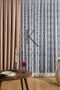 Beige Color Frequent Pleated 1X3 Background Curtain Single Wing 9475 - 3