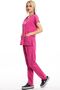 Surgical Doctor Nurse Scrubs Fuchsia Jersey Set - 4