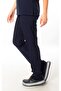 Navy Blue Premium Fabric Lycra Surgical Doctor Nurse Uniform Single Bottom - 6