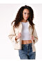 Ecru Bat Sleeve Oversize Jacket