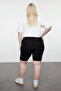 Plus Size Black-Anthracite Knitted Leggings 2 Pack - Tbbss24Bv00003 - 4