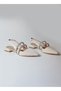 Women's Stylish Satin Ballerinas with Stones - Stella