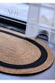 Jute Door Mat, Bohemian Style Mat, Washable, Door Front Mat, Modern Mat, Double Sided - 7