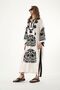 Women's Tasseled Double Slit Oversize 100% Cotton Summer Dress - 2
