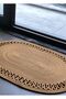Jute Door Mat, Bohemian Style Mat, Washable, Door Front Mat, Modern Mat, Double Sided - 5