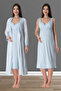 Women's Maternity Pajamas and Nightgown Set - 2
