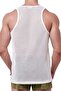 Men's Cotton Combed Mesh Undershirt 6 Pieces - 3