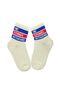 Unisex No Strings Attached Colorful College Socks - 4