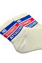 Unisex No Strings Attached Colorful College Socks