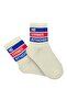Unisex No Strings Attached Colorful College Socks - 2