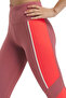 Lux High Waisted Colorblo Pink Women's Tights - 3