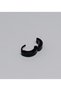 Unisex Women Men 316l Surgical Steel Cornered Circle Model Diameter 10 Mm 1 Piece Hoop Earrings No:35 - 3