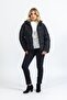 Monica Short Puffer Women's Puffer Black Jacket15205638 - Fur Detachable -15081400 - 8