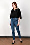 Women's High Waist Mom Jean - 5