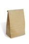 50 Pieces Square Bottom (Upright Standing) Thick Kraft Gift Paper Bag Paper Size 12x24 - 4