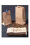 50 Pieces Square Bottom (Upright Standing) Thick Kraft Gift Paper Bag Paper Size 12x24