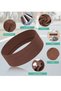 Sports Headbands - Women & Men Thin Hair Bandana, Yoga Makeup Face Washing Hairband Striped Green - 7