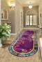 Digital Printing Washable Non-Slip Base Decorative Living Room Kitchen Carpet Runner