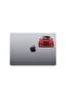 E30 Sport Red Auto Sticker - 13X9 cm for Motorcycle and Helmet - 2