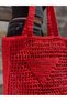Straw knitted handmade bag - Colorful - 4