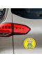 Baby On Board Auto Sticker, Motorcycle Sticker, Helmet Sticker 15x15 Cm - 2