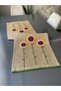 Knitted Motif Jute Runner / Table Cloth / Coffee Table Cloth - 4