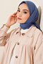 Premium Bamboo Cashmere Scarf Indigo - 3
