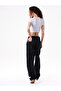 Skater Jeans - Black, Pale Effect - 5