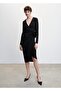 Bow Wrap Dress - 2