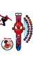 Spiderman Spider Man Multifunctional Children's 3D Projection Clock