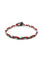 Unisex Multicolor Handmade Knitted Bracelet in Summer Colors