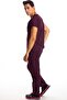 Surgical Doctor Nurse Scrubs Plum Set - 2