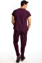Surgical Doctor Nurse Scrubs Plum Set - 4