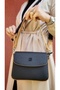 Justpolo Women's Two Straps 4 Compartment Hand and Shoulder Bag - 2