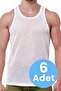 Men's Cotton Combed Mesh Undershirt 6 Pieces