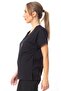 Black Premium Fabric Lycra Surgical Doctor Nurse Scrubs Jersey Single Top - 6