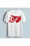 Merih Demiral Türkiye Flag Printed Oversize T-Shirt