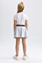 Girl's Combed Cotton Shorts Skirt - 3