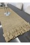 Frilly Wicker Jute Runner 40x120 cm (CUSTOM SIZE MADE) - 2