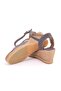 Authentic Handmade Open Heel Woven Toe Wedge Heel Linen Linen Woven Espadrilles - 4