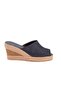 Authentic Handmade Platform Woven Women's Linen Casual Slippers