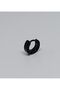 Unisex Women Men 316l Surgical Steel Cornered Circle Model Diameter 10 Mm 1 Piece Hoop Earrings No:35