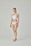 Women's White Brazilian Cut Panties - 2