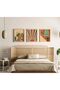 Wooden 3-Piece Framed Decorative Picture qmrc - 3