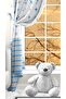 Star Light, Velvet Fabric, Digital Printed, Double Wing Children's Background Curtain - 2