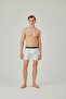 Men's White Medium Boxers