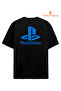 Playstation Baskılı Oversize Tişört - 3